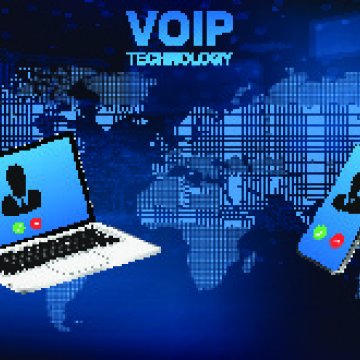 axvoice voip service benefits voip technology communication with laptop smartphone 
